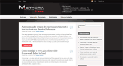 Desktop Screenshot of info.metaora.com.br